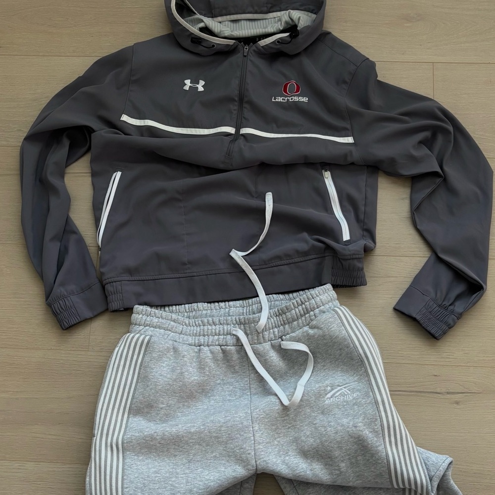 Under Armour Gray Jacket with Protective Design